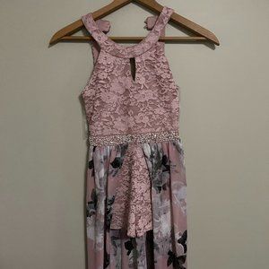 Speechless High Neck Maxi Romper Dress